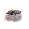 Boite de perles rondelles heishi 3 mm - mix de couleurs naturelles