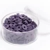 Boite de perles rondelles heishi 6 mm - prune