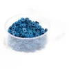 Boite de perles rondelles heishi 3 mm - bleu acier
