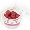 Boite de perles tubes Heishi 6 mm - rouge brique