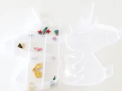 Boite de rangement licorne avec ses 8 compartiments
