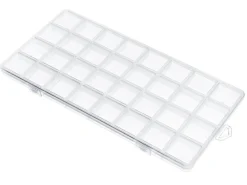 Boite de rangement pour perles - 32 compartiments - 26 x 13 cm