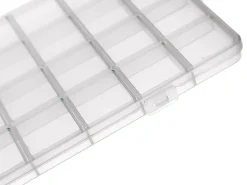 Boite de rangement pour perles - 32 compartiments - 26 x 13 cm