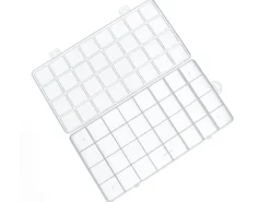 Boite de rangement pour perles - 32 compartiments - 26 x 13 cm