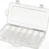 Boite de rangement pour perles - 13 compartiments - 23,5 x 12 x 4,1 cm