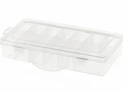 Boite de rangement pour perles - 13 compartiments - 23,5 x 12 x 4,1 cm