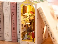 Book Nook - Pièce miniature - Ville ensoleillée