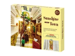 Book Nook - Pièce miniature - Ville ensoleillée