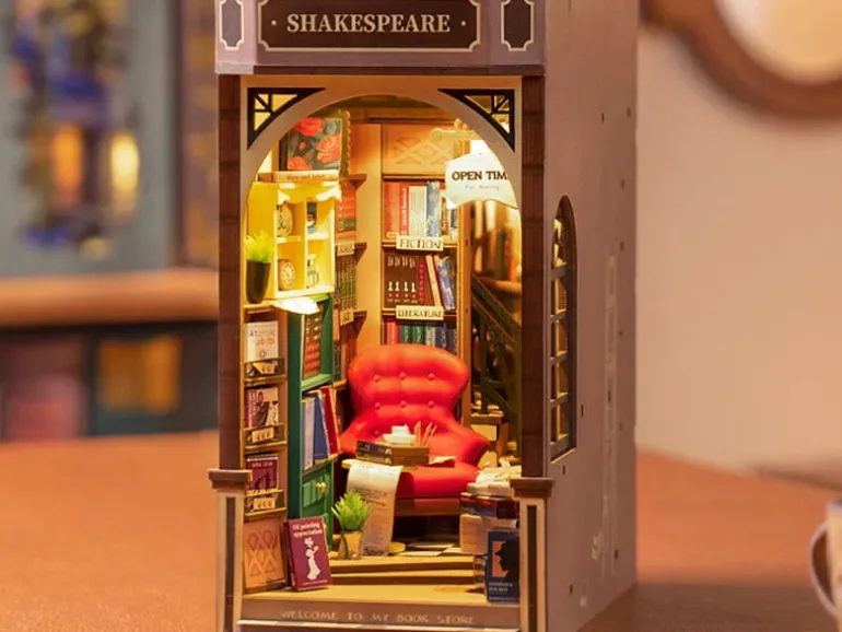Book Nook - Pièce miniature - Bookstore