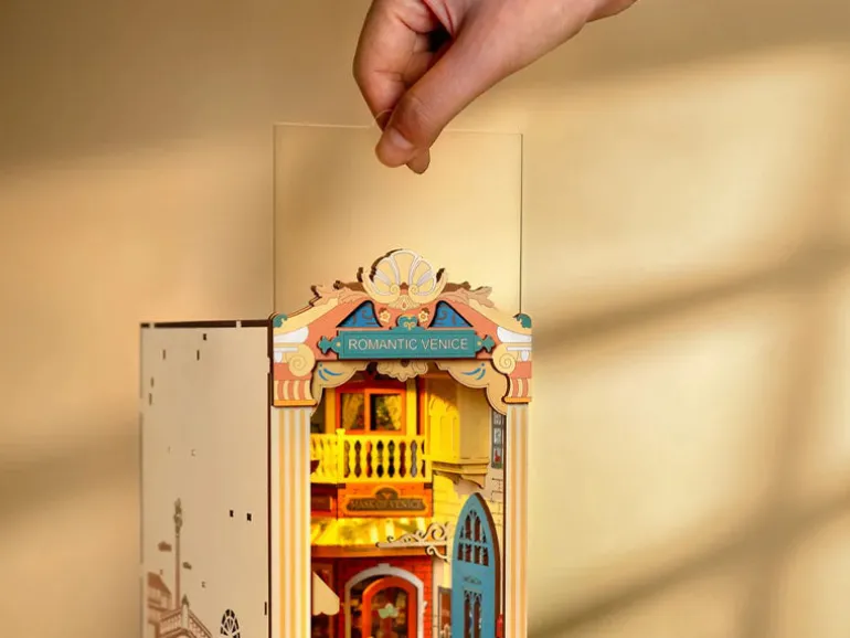Book Nook - Pièce miniature Romantic Venice maquette - Rolife