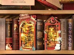 Book Nook - Pièce miniature - Christmas Street - Rolife
