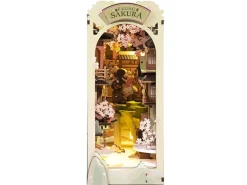 Book Nook - Pièce miniature - Fleurs de Sakura Falling