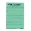 Book Review Memopad Turquoise - Fruit Fries Design Lab