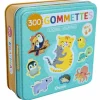 Boîte de gommettes métal – Les bébés animaux