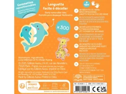 Boîte de gommettes métal – Les bébés animaux