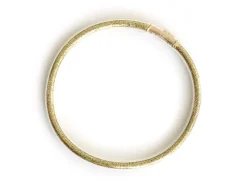 Bracelet jonc bouddhiste fantaisie - doré champagne - paillettes fines