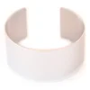 Bracelet manchette - 32 mm - couleur argenté