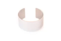 Bracelet manchette - 32 mm - couleur argenté