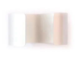 Bracelet manchette - 32 mm - couleur argenté