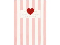 Cahier Coeur Pink Strips - A5 - ATWS