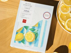 Carnet à peindre - Notebook peinture au numéro - Petit Pinceau - Citrons