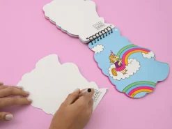 Carnet d'activité sticker - Lily la licorne