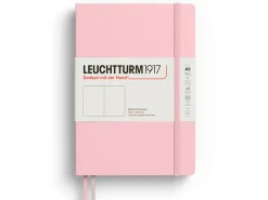 Carnet de notes Leuchtturm A5 à couverture rigide - rose poudre - pages blanches