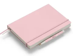 Carnet de notes Leuchtturm A5 à couverture rigide - rose poudre - pages blanches