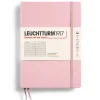 Carnet de notes Leuchtturm A5 à couverture rigide - rose poudre - pages lignées
