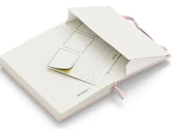 Carnet de notes Leuchtturm A5 à couverture rigide - noir - pages blanches