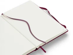 Carnet de notes Leuchtturm A5 à couverture rigide - rouge bordeaux - pages lignées