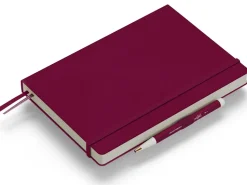 Carnet de notes Leuchtturm A5 à couverture rigide - rouge bordeaux - pages dots