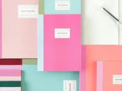 Carnet de notes Rico Design A5 Corail fluo - 80 pages