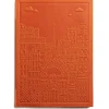 Carnet Paris orange rouille - The City Works