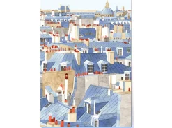 Carnet toits de Paris A6 - Quartier Libre