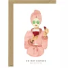 Carte aquarelle - Do not disturb - ATWS