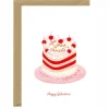 Carte aquarelle - Love Sucks Cake - ATWS