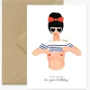 Carte aquarelle - Sexy birthday - ATWS