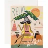 Carte d'anniversaire - Relax