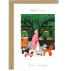 Carte d'anniversaire aquarelle & dorure - Birthday dog lovers - ATWS