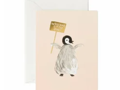 Carte de Naissance - Pingouin