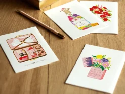 Carte de Noël aquarelle - Merry Titsmas - ATWS