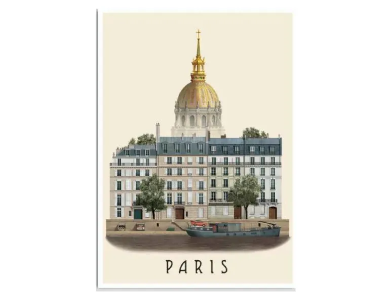 Carte postale A6 Paris V - Martin Schwartz