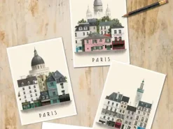 Carte postale A6 Paris VI - Martin Schwartz