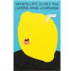 Carte postale Make lemonade - Fruit Fries design Lab