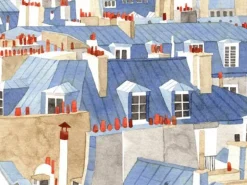 Carte toits de paris - Quartier Libre