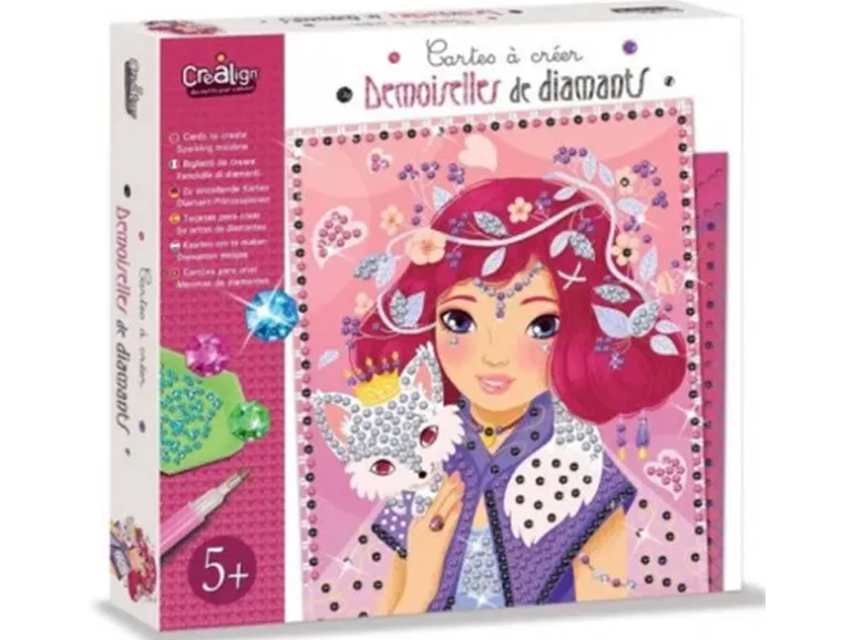 Cartes à créer Demoiselle de Diamants - Crealign