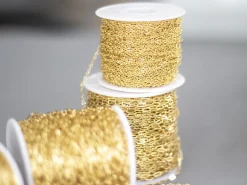 Chaine Hawaii - cuivre doré à l'or fin 18K - qualité premium