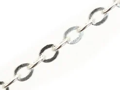 Chaîne forçat 1,6 mm - flash argent 925 x 20 cm