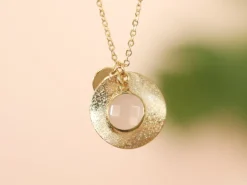 Chaîne forçat 1,8 x 2 mm - doré à l'or fin 24 K x 20 cm